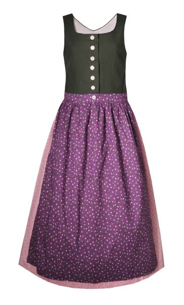 Kinderdirndl Jugenddirndl Natternberg grün rosa lila Hannah Collection