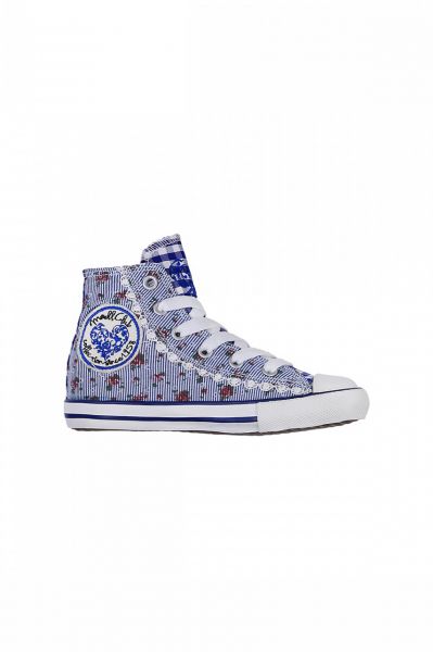 Kinder Sneaker Little Floret blue blau/weiß Krüger Kids