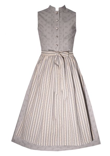 Kinderdirndl Jugenddirndl Hausstatt Kid grau Almsach