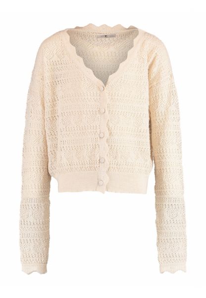 Strickjacke Mädchen Livia cream marl Hailys
