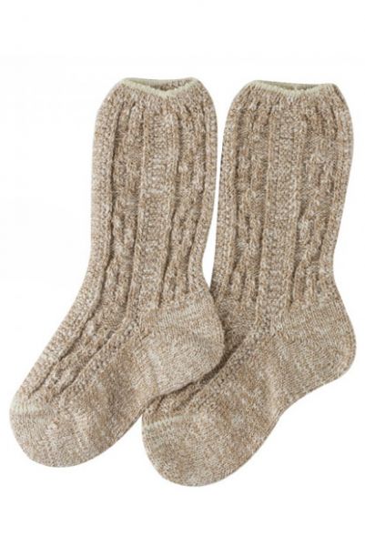 Kinder-Shoppersocken beige Lusana