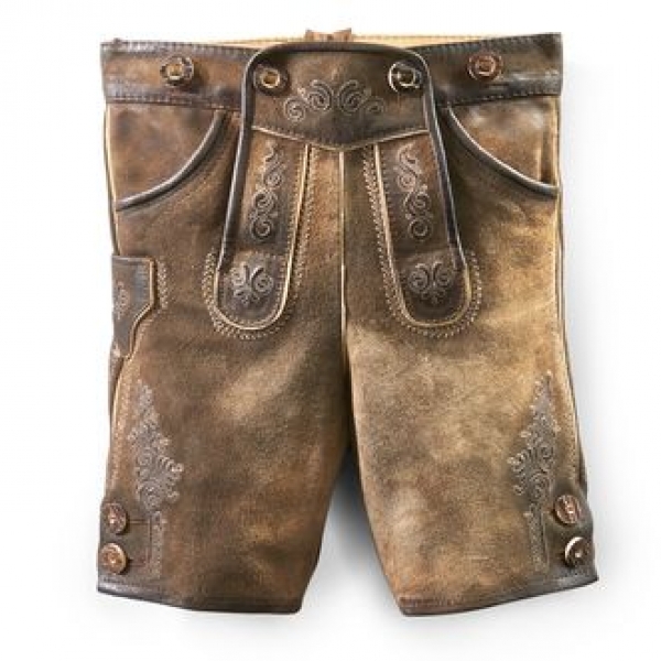 Kinder Lederhose kurz Rafael ziller antik Maddox