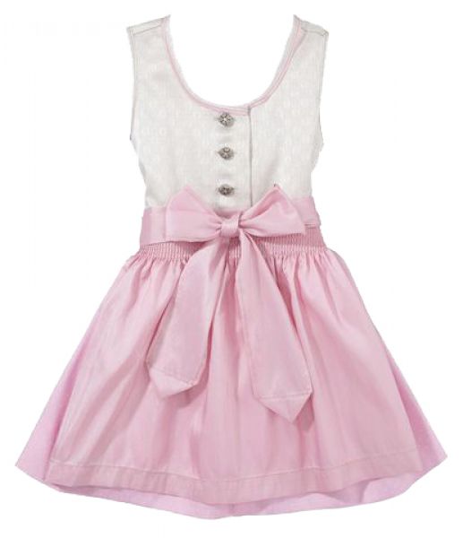 Kinderdirndl Lexi beige rosa Turi Landhaus