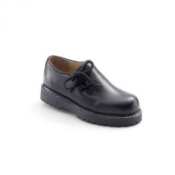 Maddox KInder Trachtenschuh Haferlschuh schwarz nappa