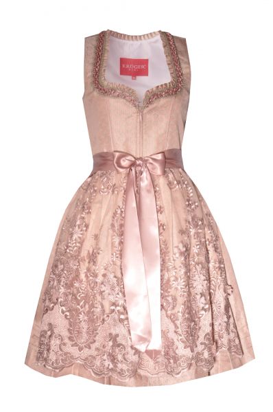 Kinderdirndl Joelle rose rosa 2-tlg. Krüger