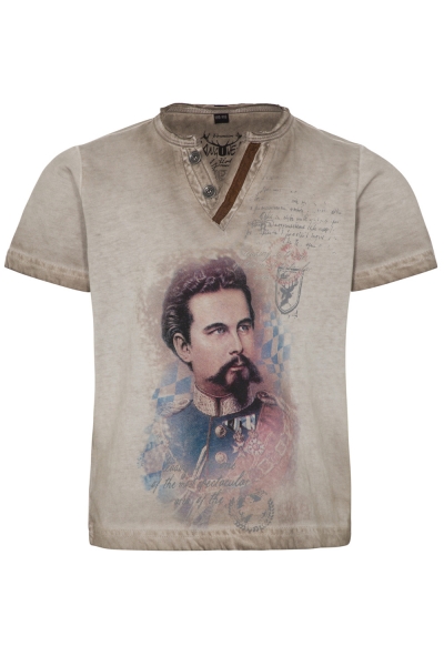 Kinder Trachten T-Shirt Almont beige Hangowear
