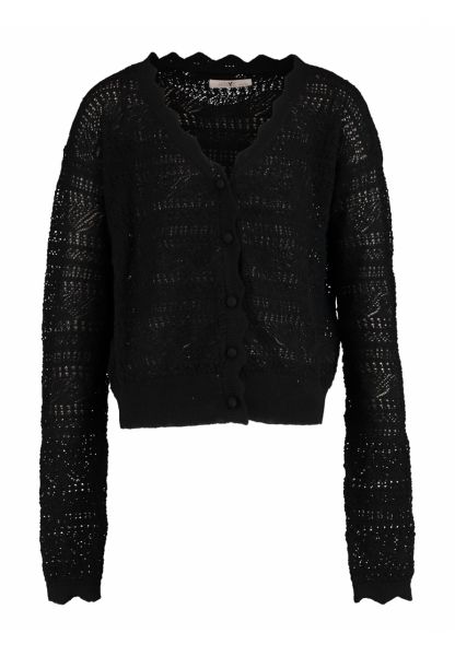 Strickjacke Mädchen Livia schwarz Hailys