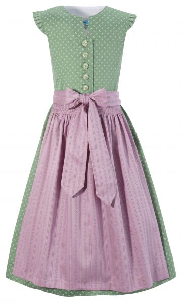 Kinderdirndl Jugenddirndl Trachtenkleid Chiara grün rosa Turi Landhaus