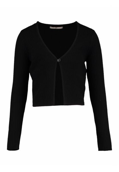 Kinder Strickjacke Strickweste Jacke zu Dirndl und Tracht Milli schwarz Hailys