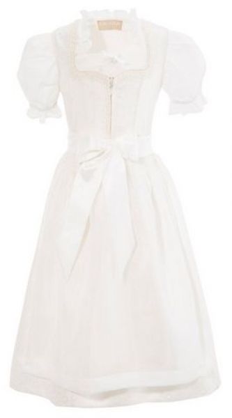 Kinderdirndl Set Alke creme Trachtenset 3-tlg. Krüger