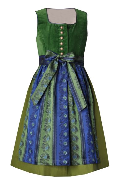 Kinderdirndl Eckelshof grün Hannah Collection