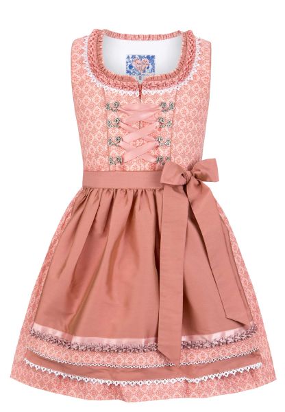 Kinderdirndl Babsi apricot 2-tlg. Stockerpoint
