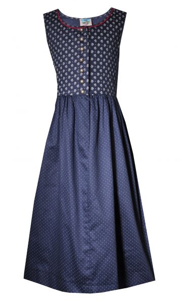B-Ware / 2. Wahl Kinderdirndl Jugenddirndl Jule blau o.S. 1tlg. Turi Landhaus
