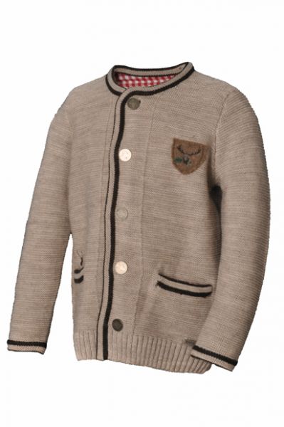 Kinder-Strickjacke Nil beige Spieth &amp; Wensky