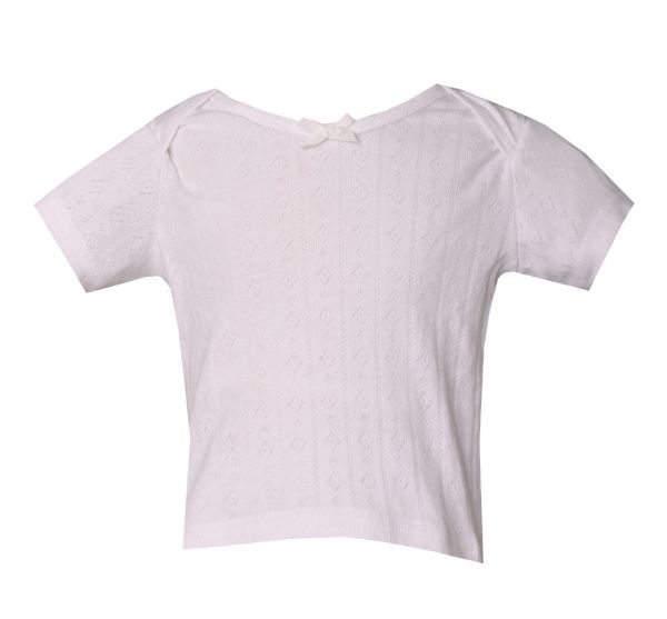 Baby Trachten Shirt Faberöd weiß kurzärmelig Deiser